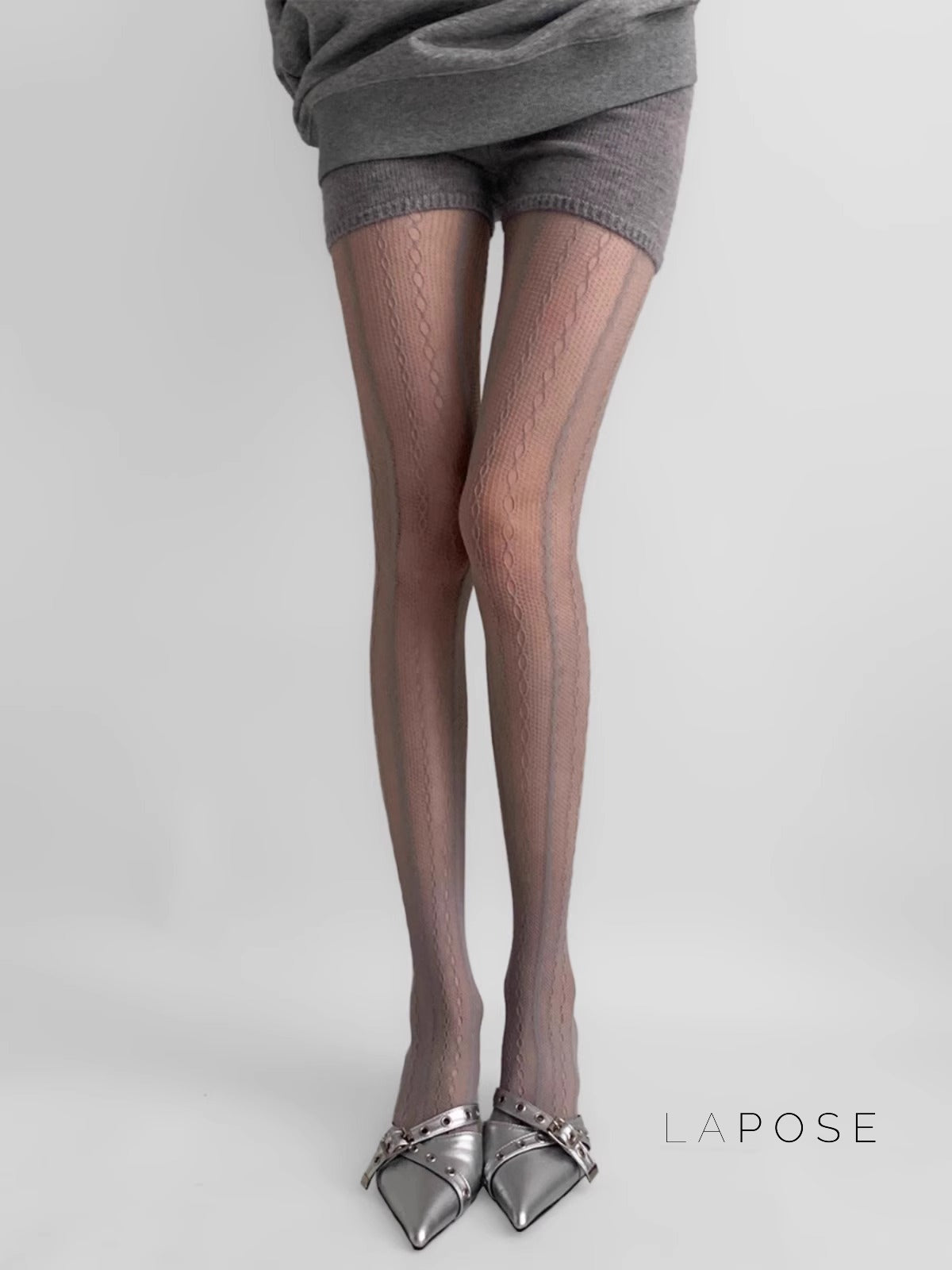 Rylan Chain Pattern Stocking Set [NLTA285Y]