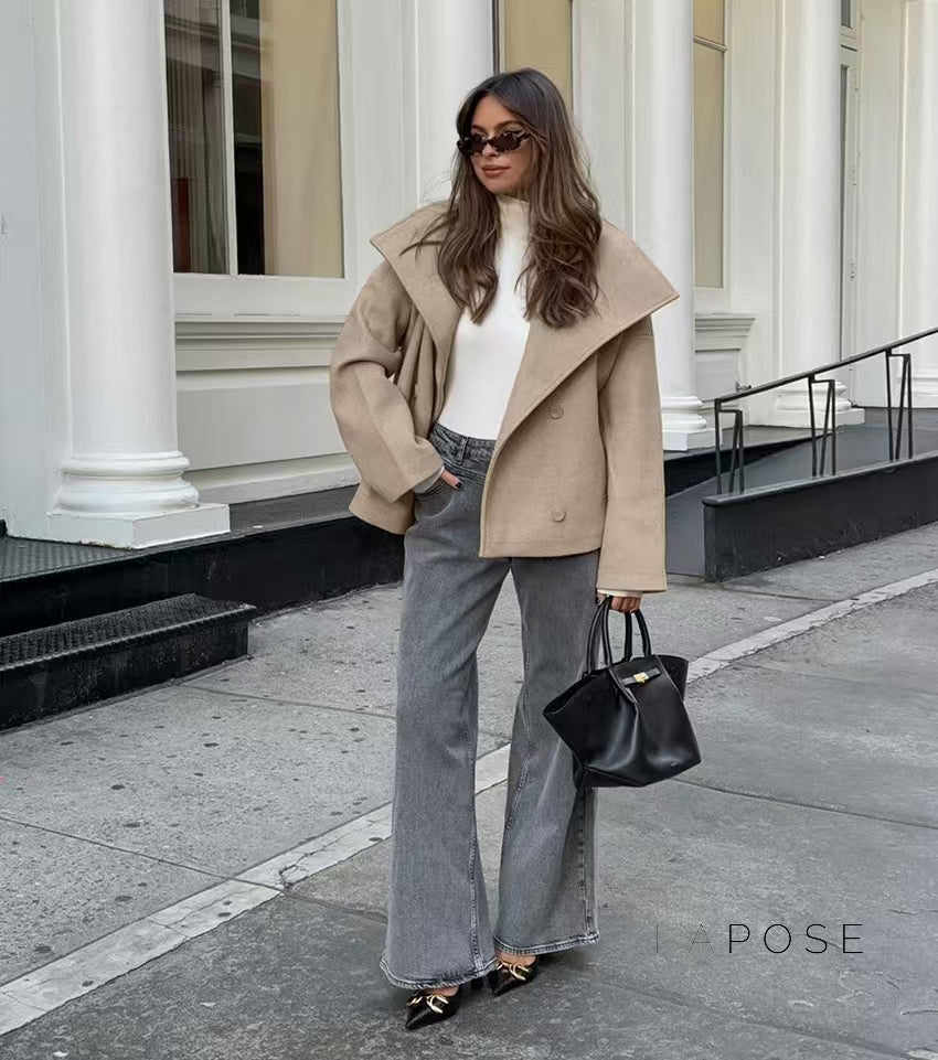 Rylann Relaxed Lapel Jacket [1AWVC2Y4]