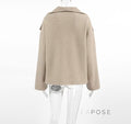 Rylann Relaxed Lapel Jacket [0IEPOVJQ]