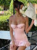 LaPose Rylea Sculpted Satin Corset