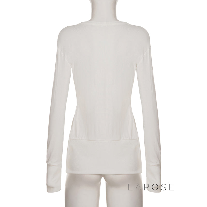 Saachi Button-Up Knit Top [VFJKNJFV]