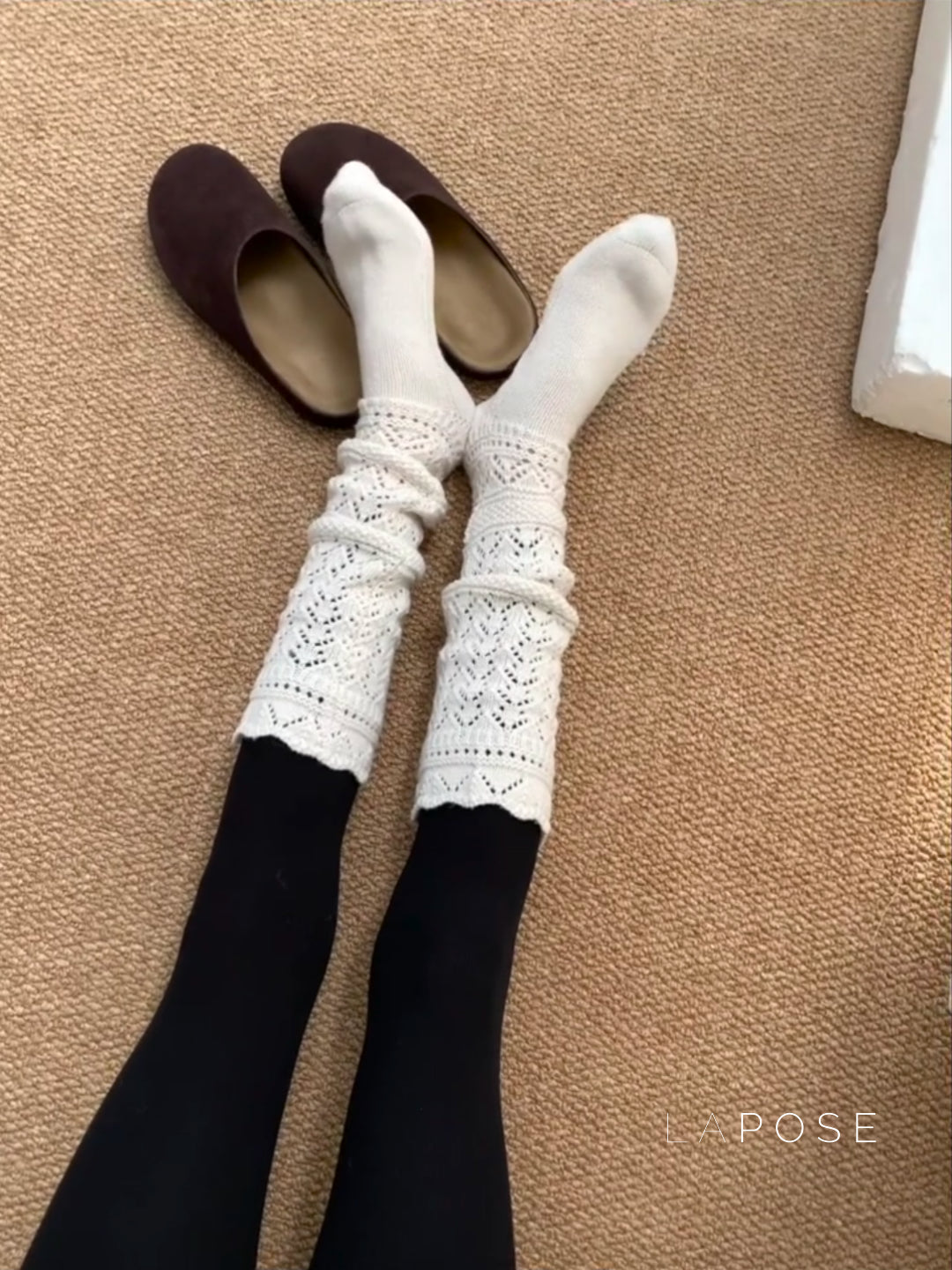 Sabella Knit Leg Warmer Socks [W9JWIYRM]