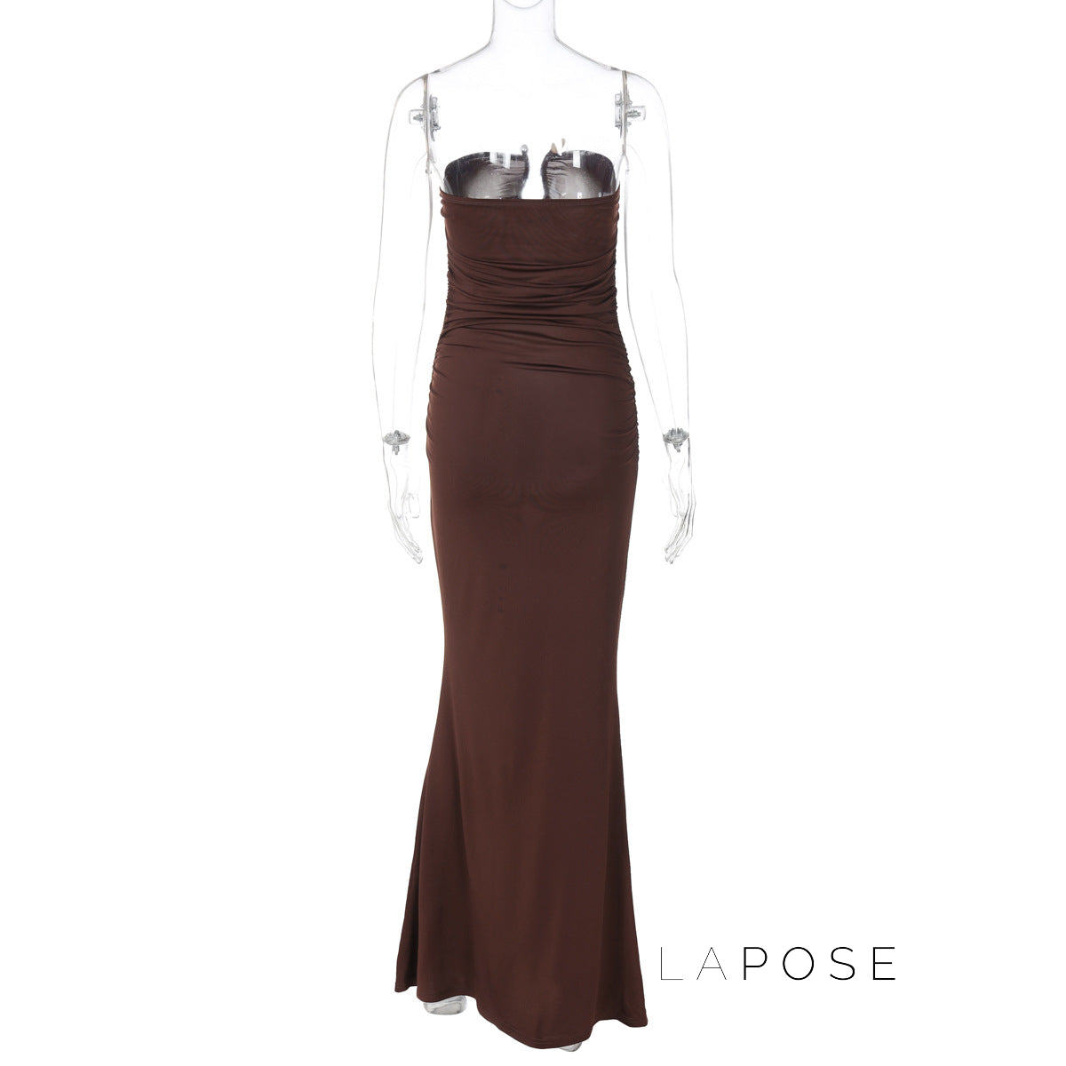 Sadee Backless Bodycon Maxi Dress [V8KX7919]