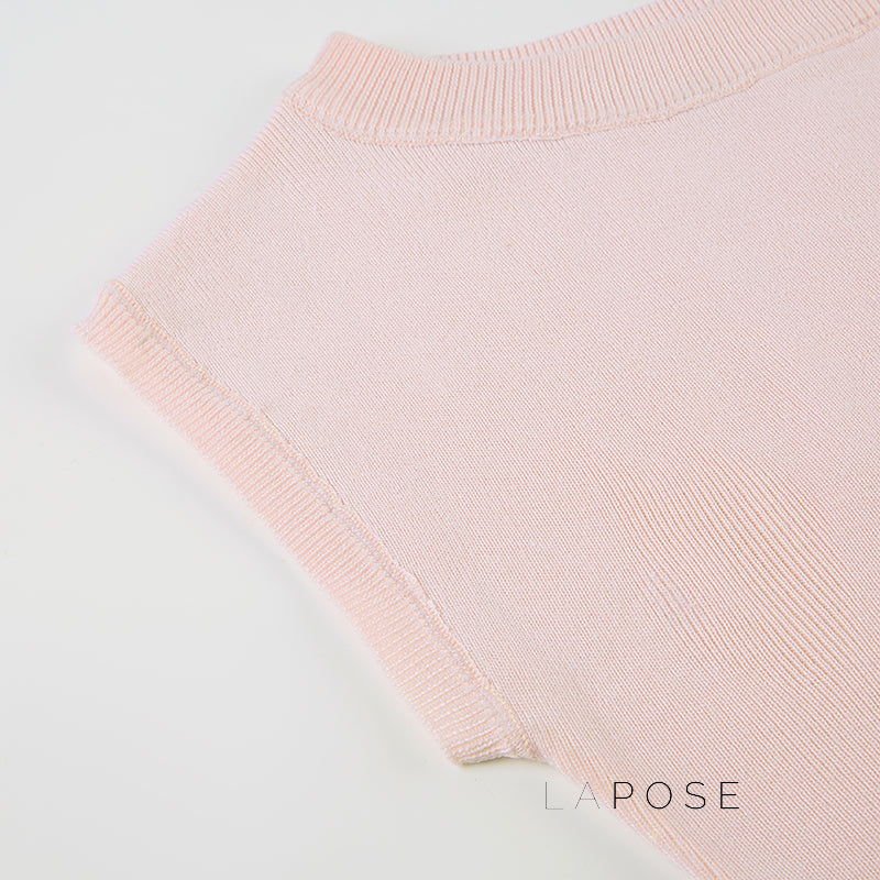 Saja Off-Shoulder Knit Crop Top [GB5QCCTE]