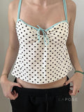 Salma Polka Dot Cami Top [Z07SCC2X]