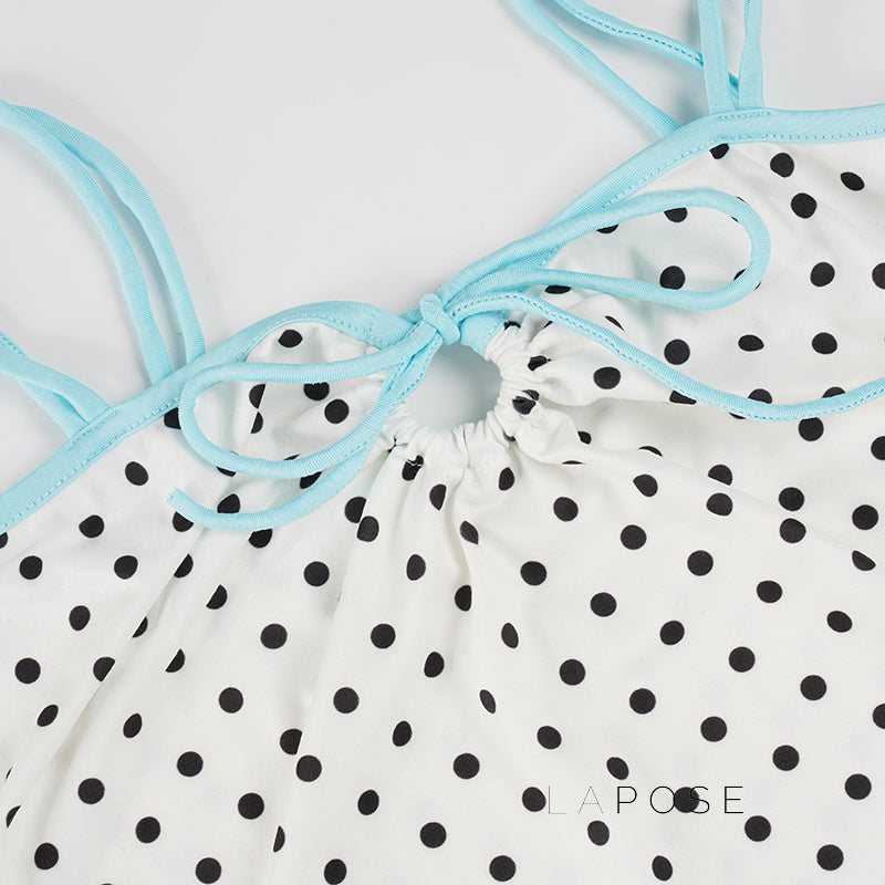 Salma Polka Dot Cami Top [GAJC1I3M]