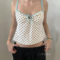 Salma Polka Dot Cami Top [ILLMKYVS]