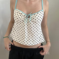 Salma Polka Dot Cami Top [XEL1I88E]