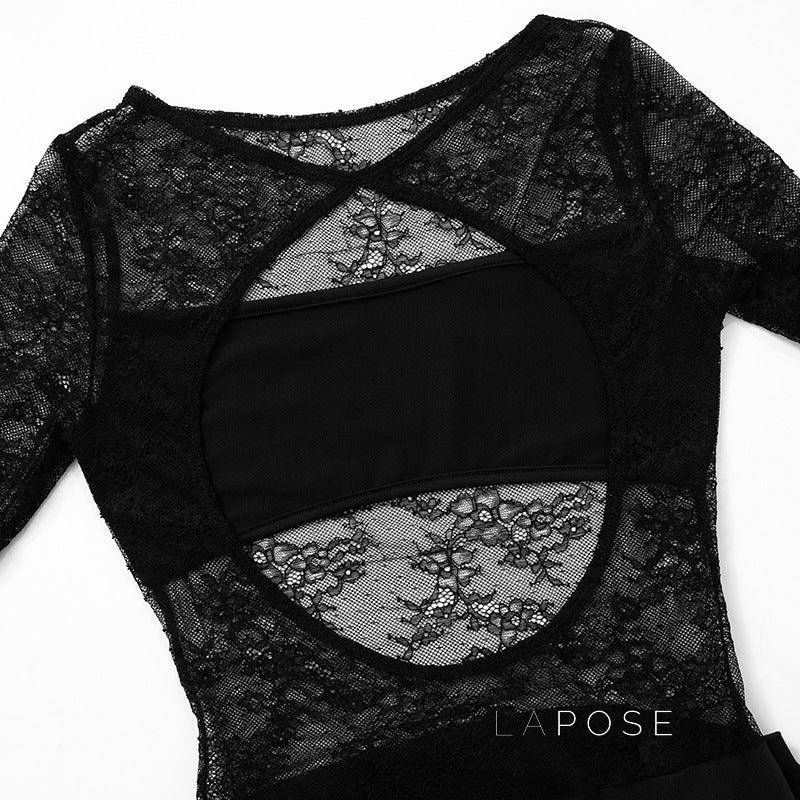 Samayah Lace Bodycon Mini Dress [DE4BNFCC]