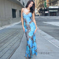 Samirah Floral Maxi Dress [FAC3HC4S]