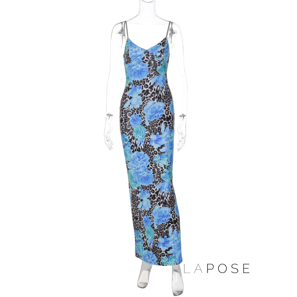Samirah Floral Maxi Dress [KIG2OZML]