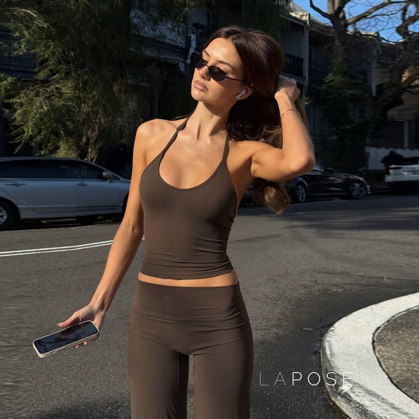 Samyra Halter Backless Pant Set [PIBQJCP2]