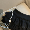 Sania A-Line Tiered Mini Skirt [XFA0Z7QK]
