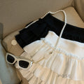 Sania A-Line Tiered Mini Skirt [MN4ZB4R5]