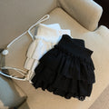 Sania A-Line Tiered Mini Skirt [N8TCC1FX]