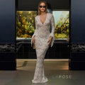 Sariyah Sheer Lace Maxi Dress [UQ0XAWH4]