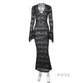 Sariyah Sheer Lace Maxi Dress [7ZTGYMJY]