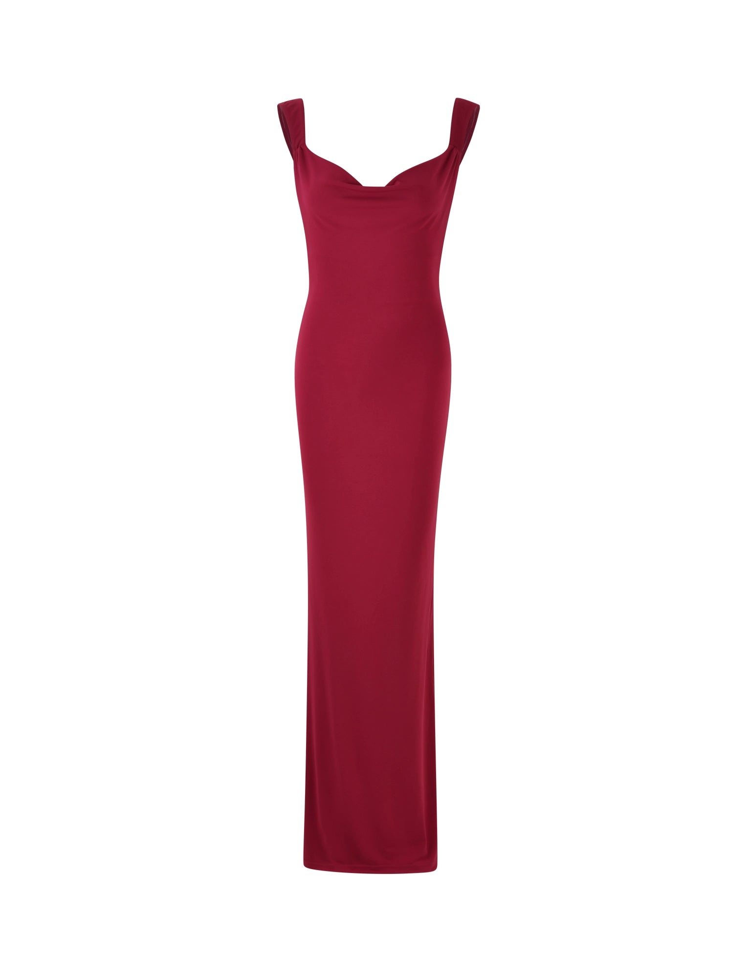 LaPose Sasha Satin Bow Maxi Dress
