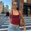 Savanah Strapless Crop Top [91P8VRHF]