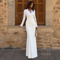 Sena Pleated Bodycon Midi Dress [IM92V93O]