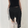 Sephora Asymmetric Polka Skirt [DHD20VU8]