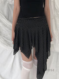 Sephora Asymmetric Polka Skirt [VJU17RJS]