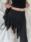 Sephora Asymmetric Polka Skirt [FEYDMFDC]