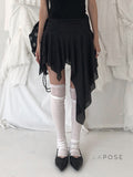 Sephora Asymmetric Polka Skirt [BIS41J8X]
