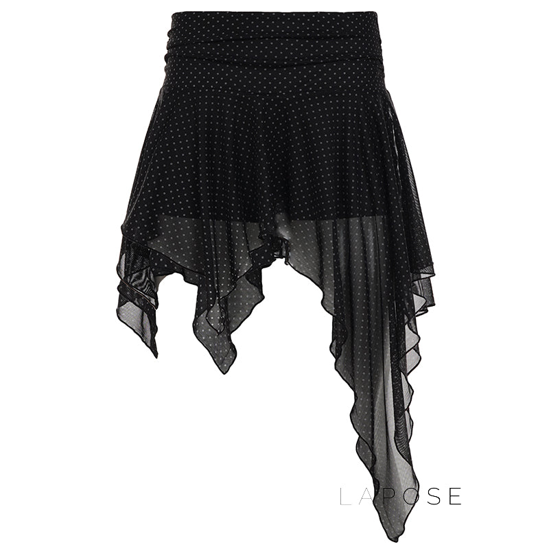 Sephora Asymmetric Polka Skirt [OVCBDS13]