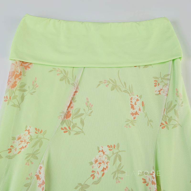 Seven Floral Maxi Skirt