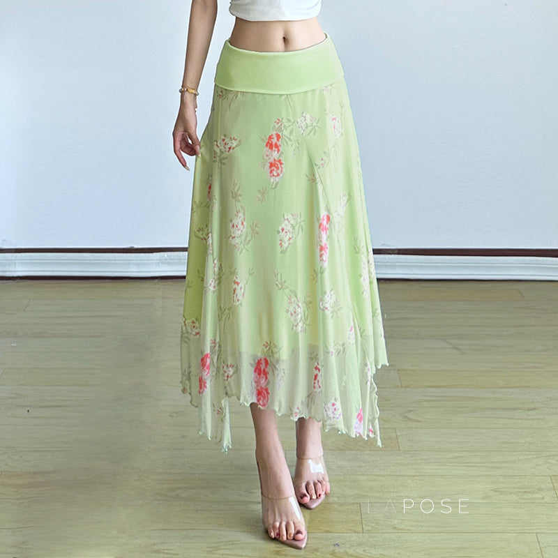 Seven Floral Maxi Skirt