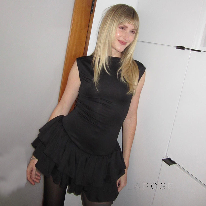 Shae Contrast Floral Mini Dress [GXOOZZPG]