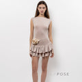 Shae Contrast Floral Mini Dress [T5G1ZGT9]