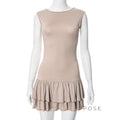 Shae Contrast Floral Mini Dress [PBGLWEND]