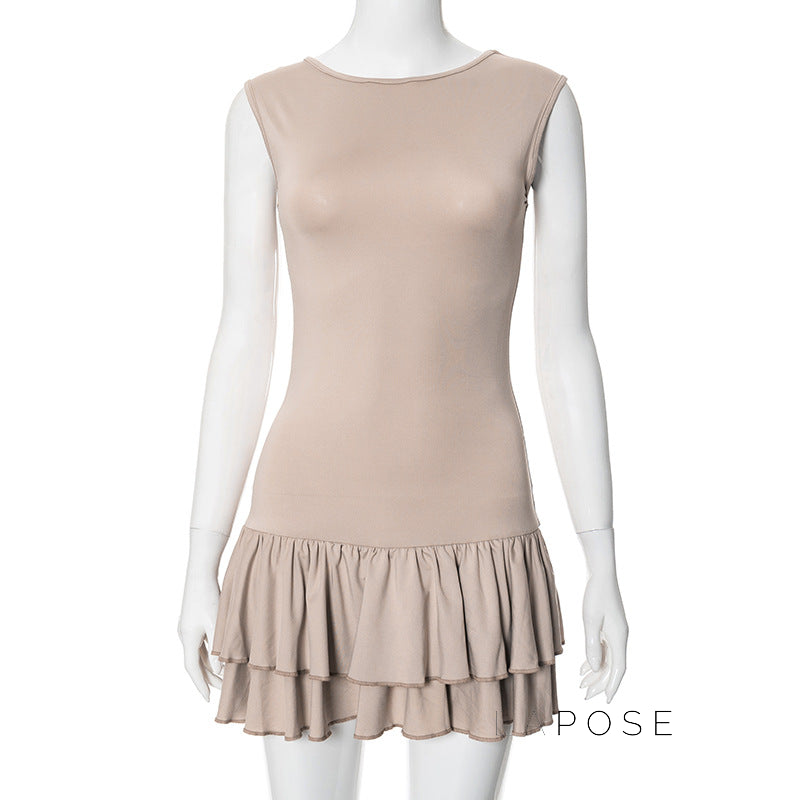 Shae Contrast Floral Mini Dress [PBGLWEND]