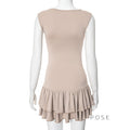Shae Contrast Floral Mini Dress [HV3FN2TV]