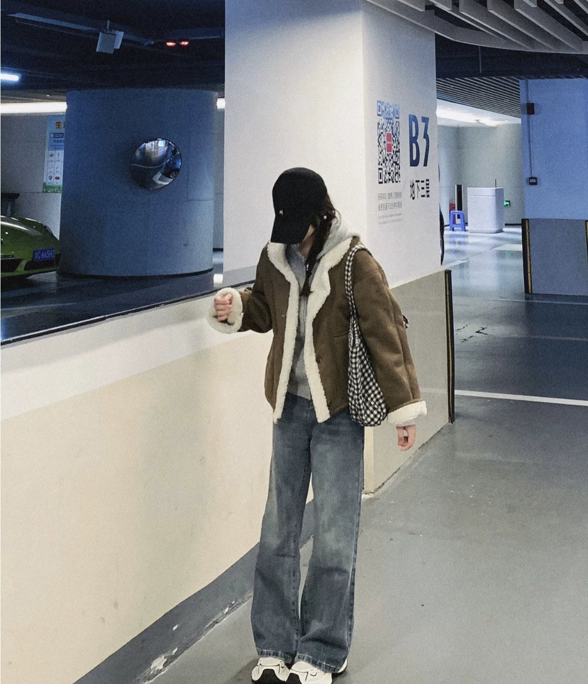 LaPose - Shai Faux Shearling Aviator Jacket