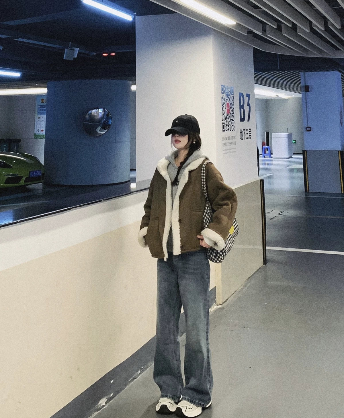 LaPose - Shai Faux Shearling Aviator Jacket