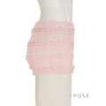 Shaindel Pink Lace Shorts [0JY3GG24]