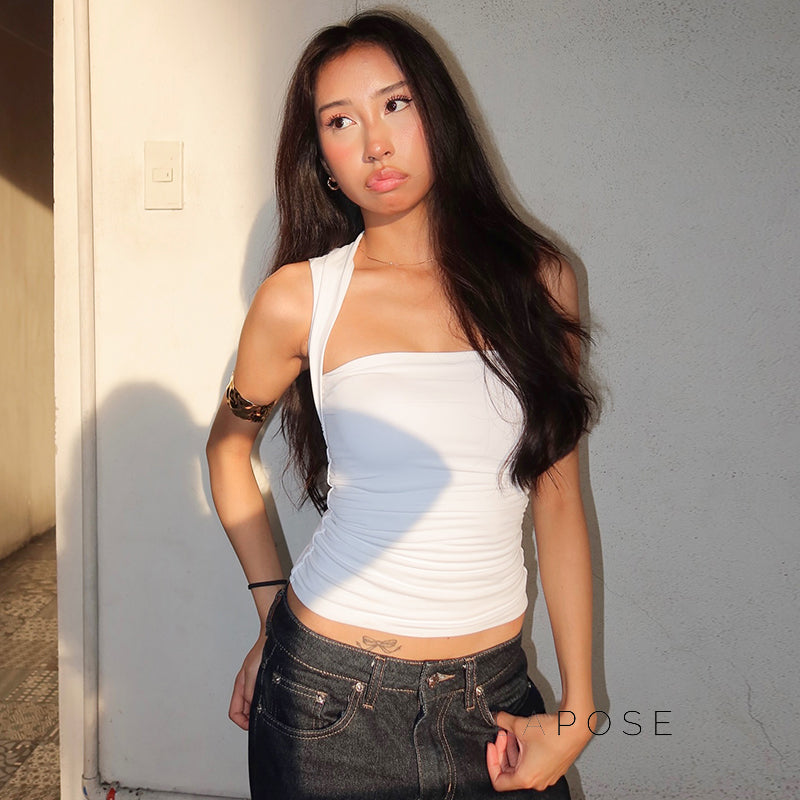 Sharlene Square Neck Crop Top [06MOY518]