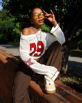 Shayleigh V-Neck Knit Sweater [IEPPU964]
