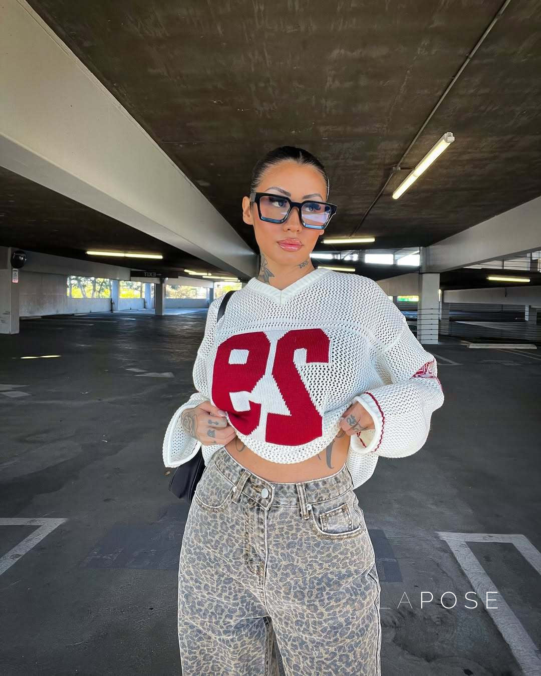 Shayleigh V-Neck Knit Sweater [UUMDDVOR]