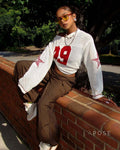 Shayleigh V-Neck Knit Sweater [1DV3BVL3]