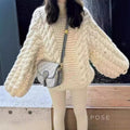 Shrinika Bell Sleeve Knit Sweater [QX3S8B0A]