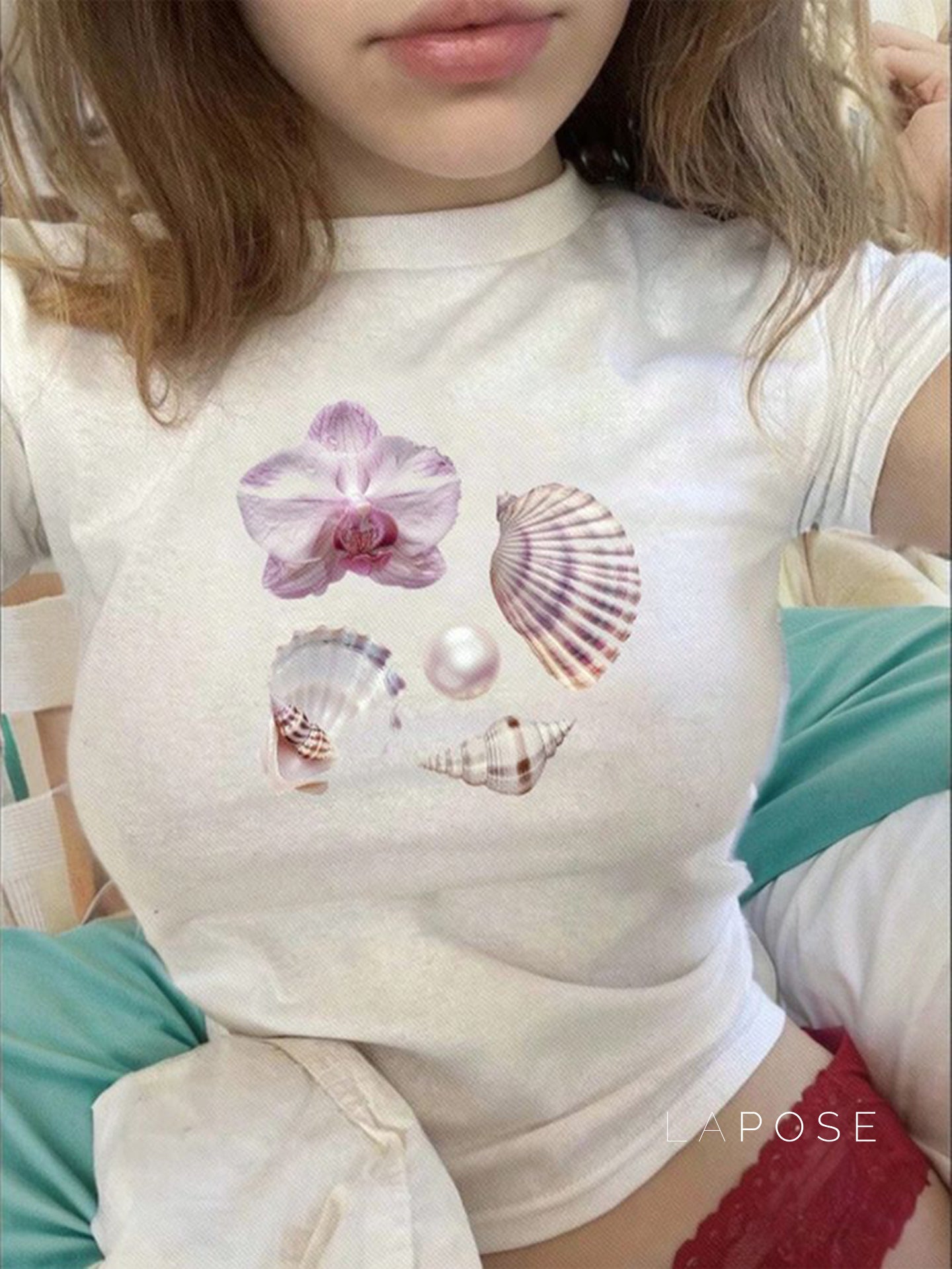 Shriya Shell Print Top [B0VLEXHF]