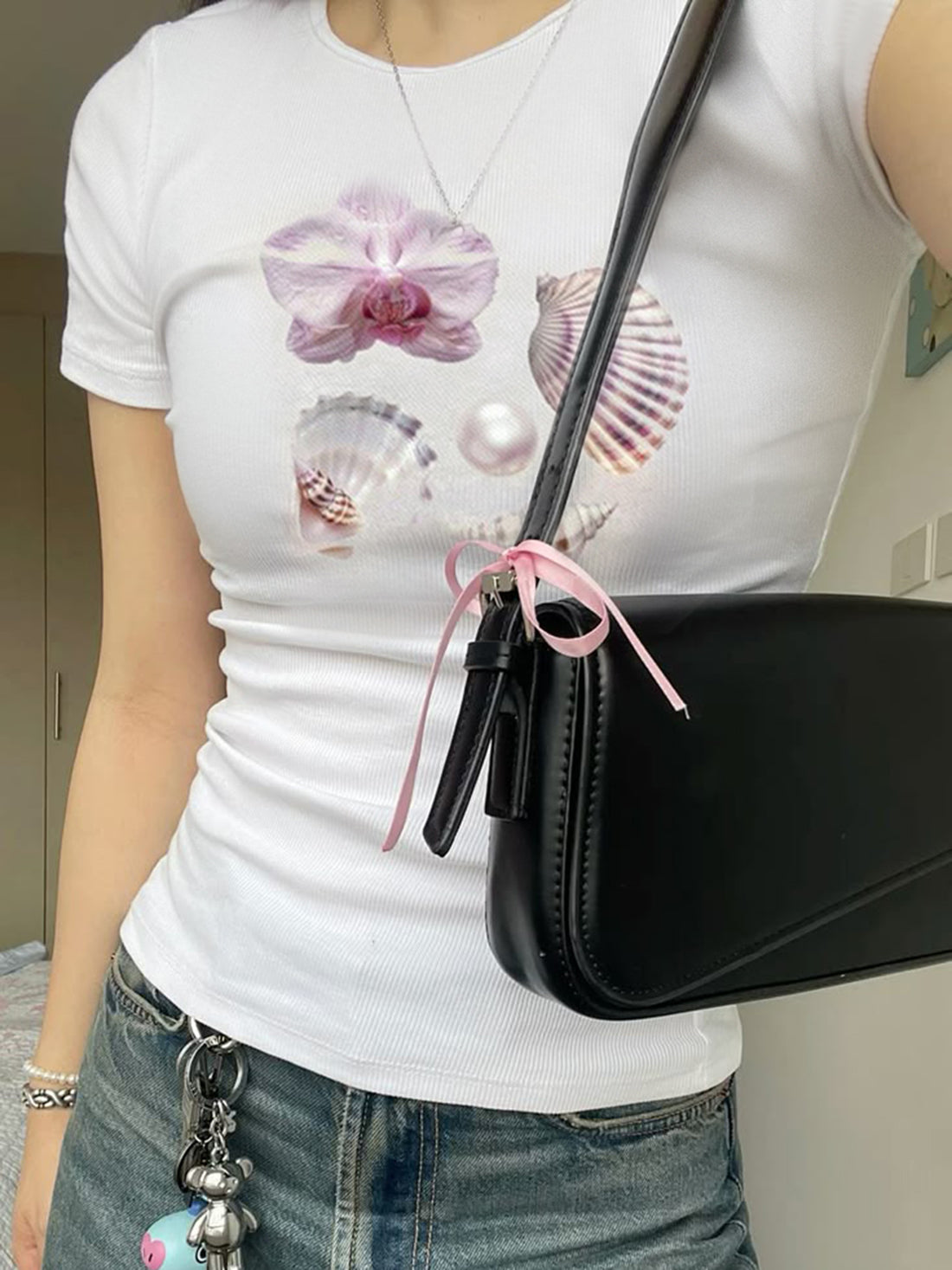 Shriya Shell Print Top [9L22JVRE]