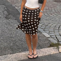 Sia Polka Dot Mesh Skirt [FLKWJVIY]