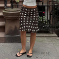 Sia Polka Dot Mesh Skirt [8DZCHIG9]