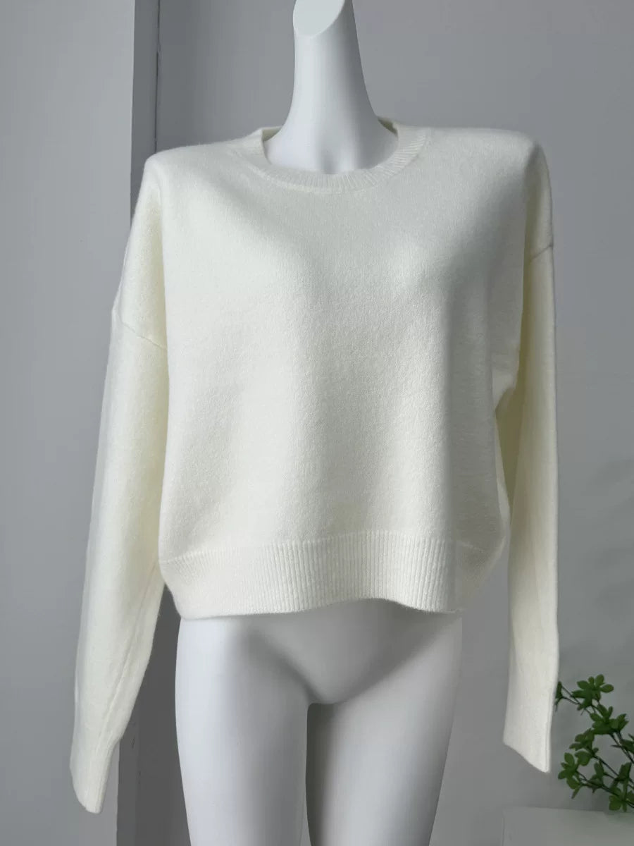 LaPose - Sofi Oversized Crewneck Knit Sweater