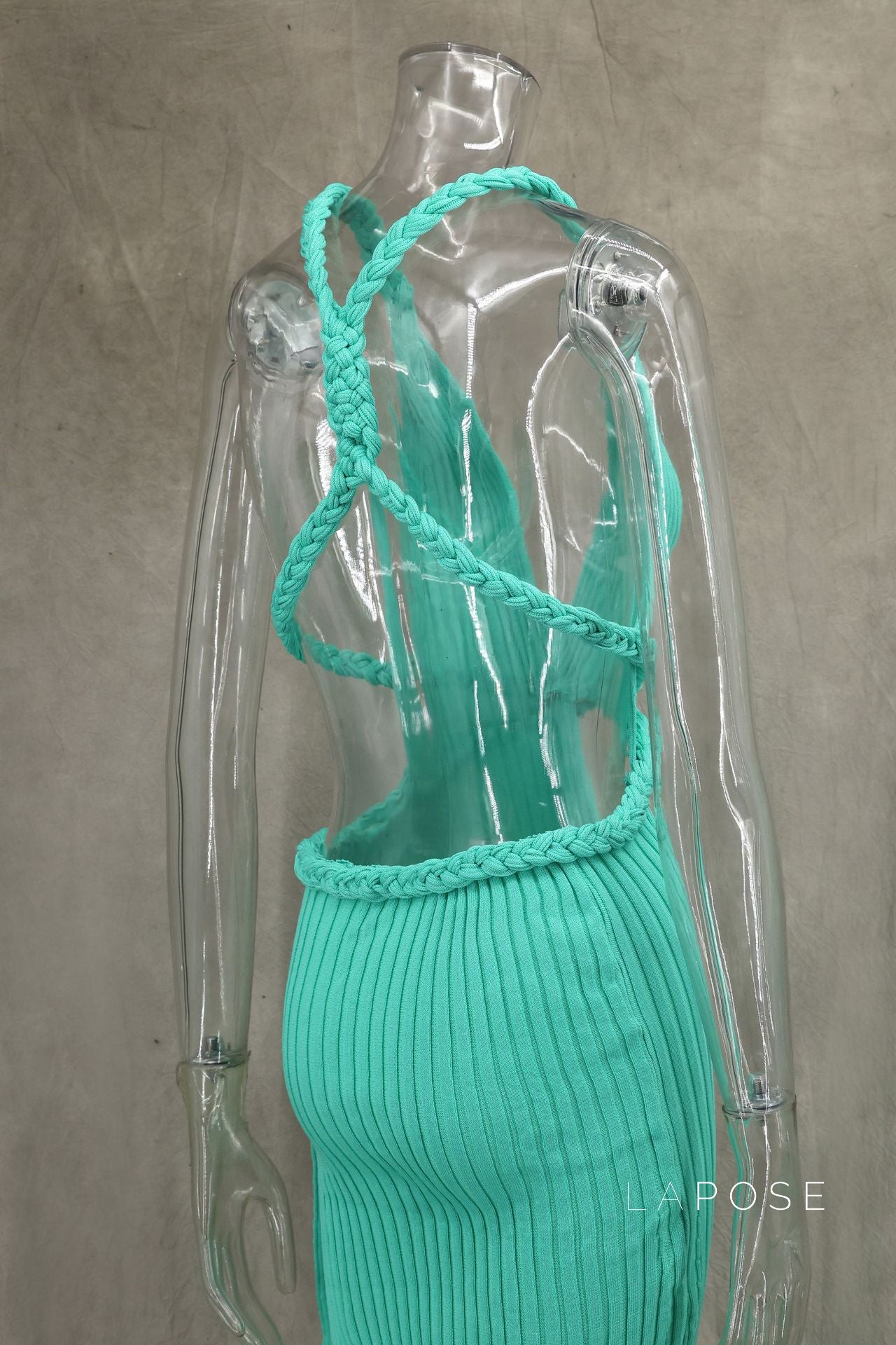 Sonny Knitted Halter Dress [2IEL9NUO]